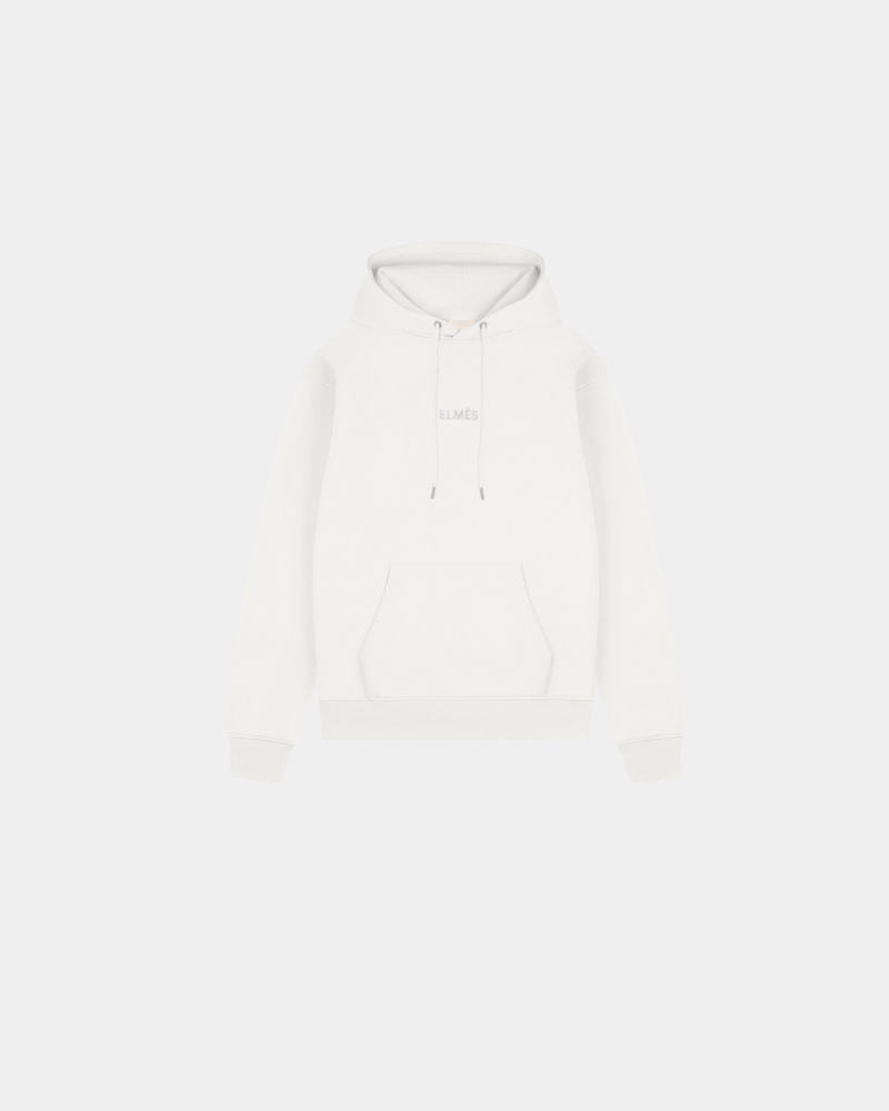 Sweat à capuche Confort Blanc